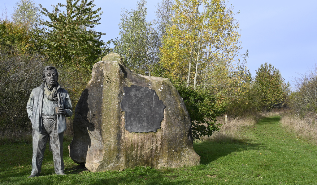 The Founder's Rock celebrating the life of Forest founder Felix Dennis