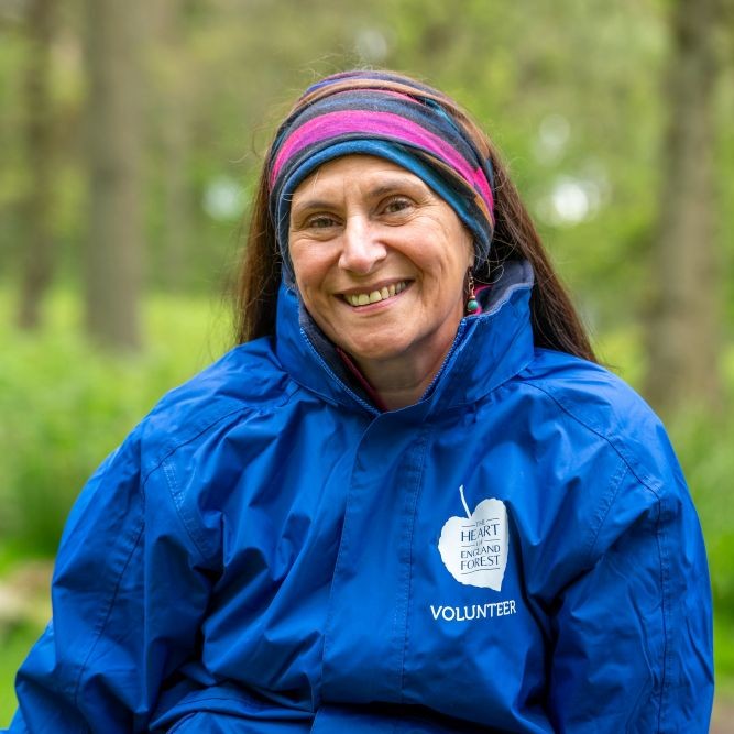 Close up of one of our Woodand Wardens in the Forest