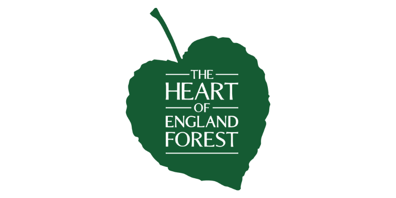 The Heart of England Forest's primary logo